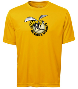 Muskoka Hornets Performance Mens T-Shirt Gold